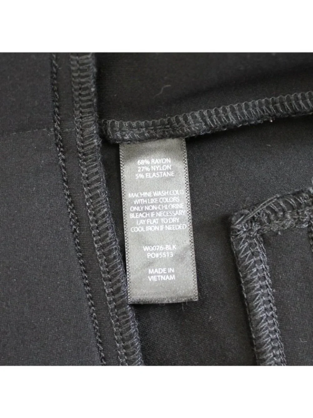 Betabrand Classic Dress Yoga Pants Womens Size PXL Black Straight Leg Ponte Knit